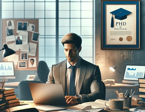 How to Earn Your PhD in Just One Year WithoutDisrupting Your Busy Executive Schedule!